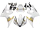 2003-2004 Yamaha YZF R6 Motorcycle Fairings - White Gold