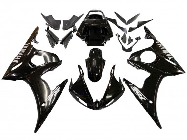 Wholesale 2005 Yamaha YZF 600 R6 Motorcycle Fairings - Glossy Black