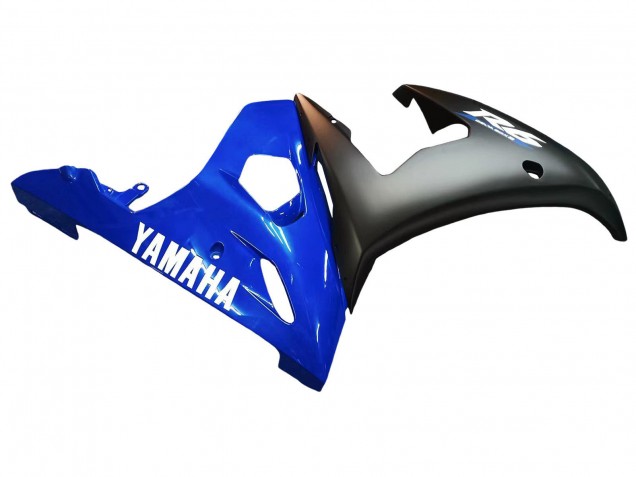 2005 Yamaha YZF 600 R6 Motorcycle Fairings - Blue Matte Black