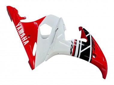 Wholesale 2005 Yamaha YZF 600 R6 Motorcycle Fairings - White Red Glossy Black