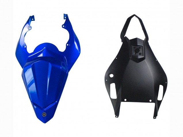 2006-2007 Yamaha YZF 600 R6 Motorcycle Fairings - Blue Glossy Black
