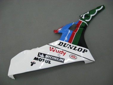 Wholesale 2006-2007 Yamaha YZF 600 R6 Motorcycle Fairings - Blue Green White Red Dunlop Michelin Motul