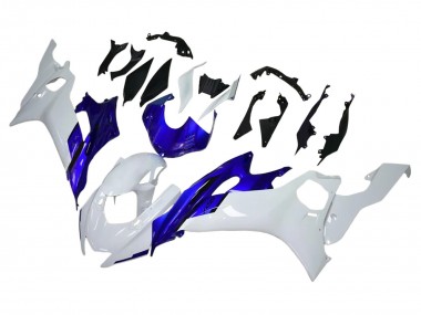 Wholesale 2017-2023 Yamaha YZF 600 R6 Motorcycle Fairings - White Blue
