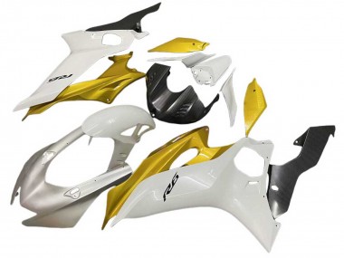 Wholesale 2017-2023 Yamaha YZF 600 R6 Motorcycle Fairings - White Gold