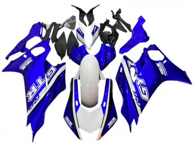 Wholesale 2017-2023 Yamaha YZF 600 R6 Motorcycle Fairings - White Blue GYTR