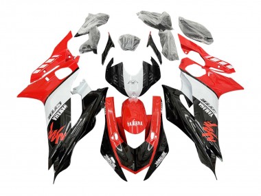 Wholesale 2017-2023 Yamaha YZF 600 R6 Motorcycle Fairings - White Red Black GYTR Yamalube
