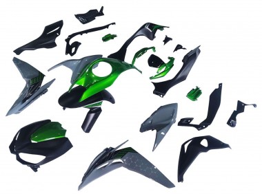 Wholesale 2014-2019 Kawasaki Z1000 Motorcycle Fairings - Black Green Grey