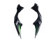 2014-2019 Kawasaki Z1000 Motorcycle Fairings - Black Green Grey