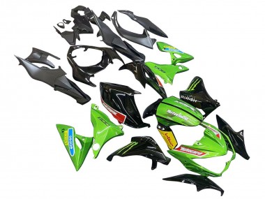 Wholesale 2013-2018 Kawasaki Z800 Motorcycle Fairings - Green Glossy Black Red Yellow