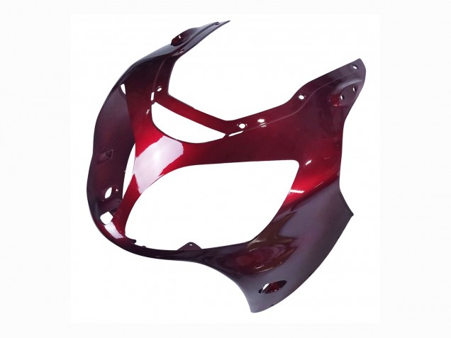 2000-2001 Kawasaki ZX12R Motorcycle Fairings - Red Gold