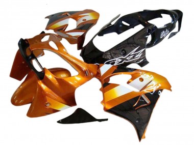 Wholesale 2000-2001 Kawasaki ZX9R Motorcycle Fairings - Orange Black