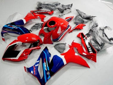 Wholesale 2019-2020 Honda CBR650R Motorcycle Fairings - Red White Blue Glossy Black HRC