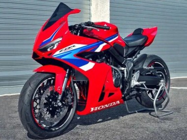 Wholesale 2024-2025 Honda CBR650R Motorcycle Fairings - Red White Blue