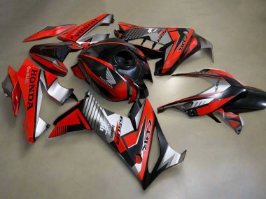 Wholesale 2021-2023 Honda CBR650R Motorcycle Fairings - Red Silver Glossy Black