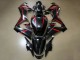2021-2023 Honda CBR650R Motorcycle Fairings - Glossy Black Red Stripe