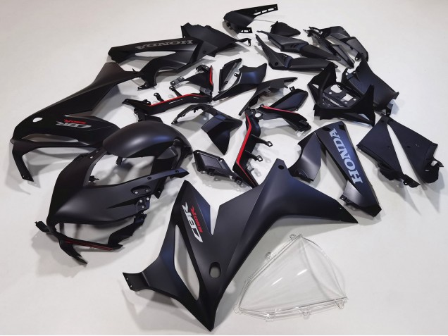 2021-2023 Honda CBR650R Motorcycle Fairing Kits - Matte Black