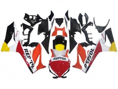 Wholesale 2021-2023 Honda CBR650R Motorcycle Fairings - Orange White Red Yellow Glossy Black Repsol