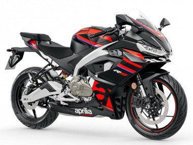 Wholesale 2024-2025 Aprilia RS457 Motorcycle Fairings - Matte Black Red