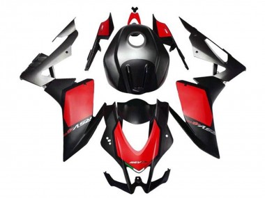Wholesale 2009-2015 Aprilia RSV4 1000 Motorcycle Fairing Kits - Matte Black Red Grey