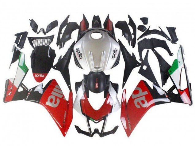 2009-2015 Aprilia RSV4 1000 Motorcycle Fairings - Red Silver Black Green