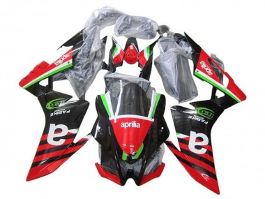 Wholesale 2016-2020 Aprilia RSV4 1000 Motorcycle Fairings - Red Black Green Stripe