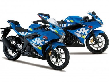Wholesale 2017-2025 Suzuki GSXR125 Motorcycle Fairings - Blue Ecstar
