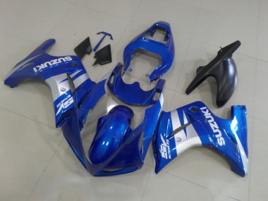 Wholesale 2003-2013 Suzuki SV650 Motorcycle Fairings - Blue Silver White