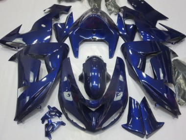 Wholesale 2006-2007 Kawasaki ZX10R Motorcycle Fairing - Dark Blue