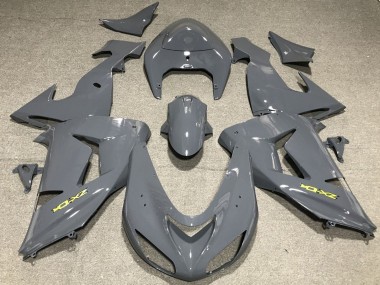 Wholesale 2006-2007 Kawasaki ZX10R Motorcycle Fairings - Nardo Grey Yellow