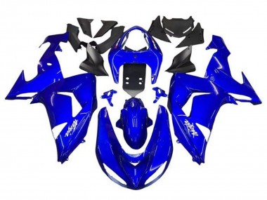 Wholesale 2006-2007 Kawasaki ZX10R Motorcycle Fairings - Blue White