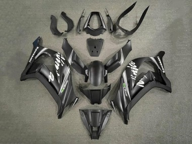 Wholesale 2011-2015 Kawasaki ZX10R Motorcycle Fairings - Matte Black White