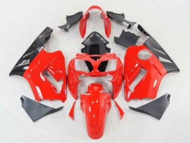 Wholesale 2002-2006 Kawasaki ZX12R Motorcycle Fairings - Red Black