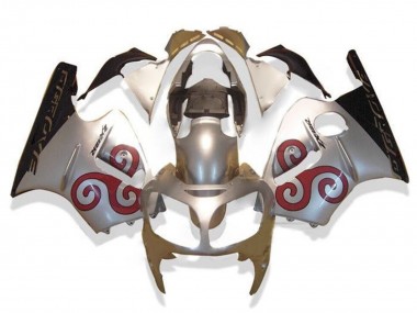 Wholesale 2002-2006 Kawasaki ZX12R Motorcycle Fairings - Silver Red Black