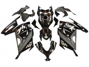 Wholesale 2013-2024 Kawasaki EX300 Motorcycle Fairings - Glossy Black Matte Black White