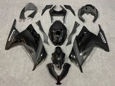 Wholesale 2013-2024 Kawasaki EX300 Motorcycle Fairings - Glossy Black Matte Black