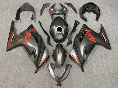 Wholesale 2013-2024 Kawasaki EX300 Motorcycle Fairings - Matte Black Red