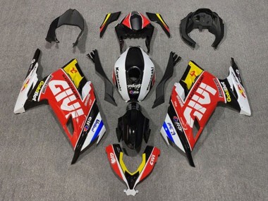 Wholesale 2013-2024 Kawasaki EX300 Motorcycle Fairings - White Red Yellow Blue Black Givi