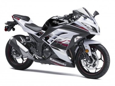 Wholesale 2013-2024 Kawasaki EX300 Motorcycle Fairings - White Black Red Accents