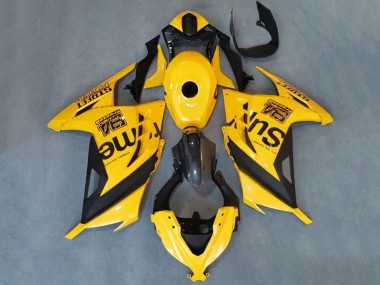 Wholesale 2013-2024 Kawasaki EX300 Motorcycle Fairings - Yellow Black Supreme