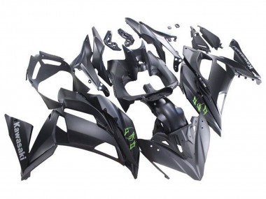 Wholesale 2017-2019 Kawasaki Ninja 650 EX650 Motorcycle Fairings - Matte Black Green