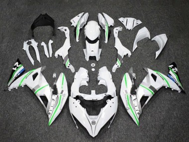 Wholesale 2017-2019 Kawasaki Ninja 650 EX650 Motorcycle Fairings - White Silver Green Blue