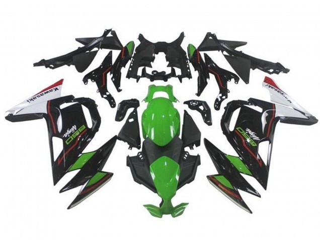 2020-2025 Kawasaki Ninja 650 EX650 Motorcycle Fairings - Green Black White Red