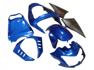 Wholesale 2003-2006 Kawasaki Z1000 Motorcycle Fairings - Blue Matte Black
