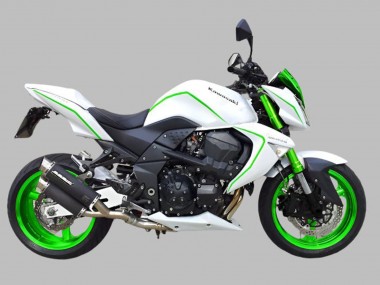 Wholesale 2007-2009 Kawasaki Z1000 Motorcycle Fairings - White Green