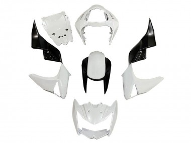 Wholesale 2007-2009 Kawasaki Z1000 Motorcycle Fairings - White Black