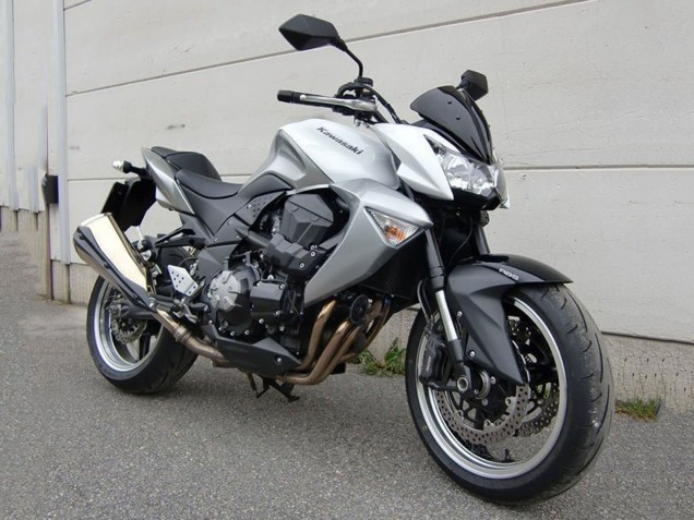 2007-2009 Kawasaki Z1000 Motorcycle Fairings - Silver