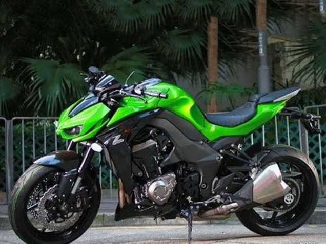 2014-2019 Kawasaki Z1000 Motorcycle Fairings - Green