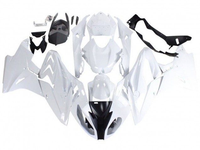 2015-2016 BMW S1000RR Motorcycle Fairings - White