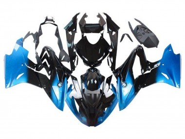 Wholesale 2015-2016 BMW S1000RR Motorcycle Fairings - Blue Glossy Black