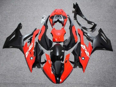 Wholesale 2019-2022 BMW S1000RR Motorcycle Fairing - Red White Matte Black
